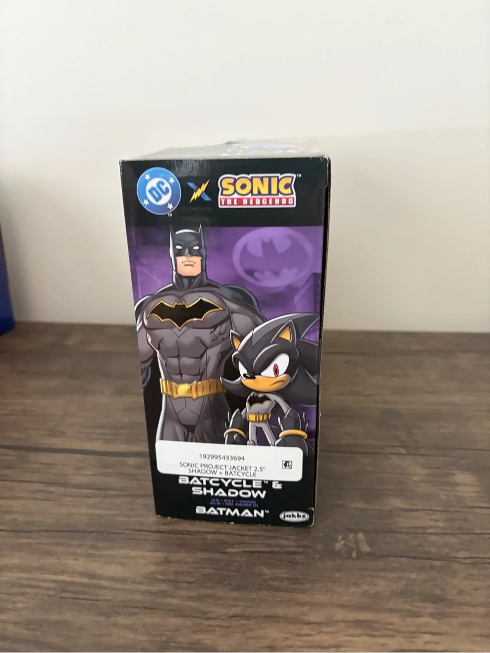 New! Sonic the Hedgehog Shadow with Blue Batcycle - Official Collectible